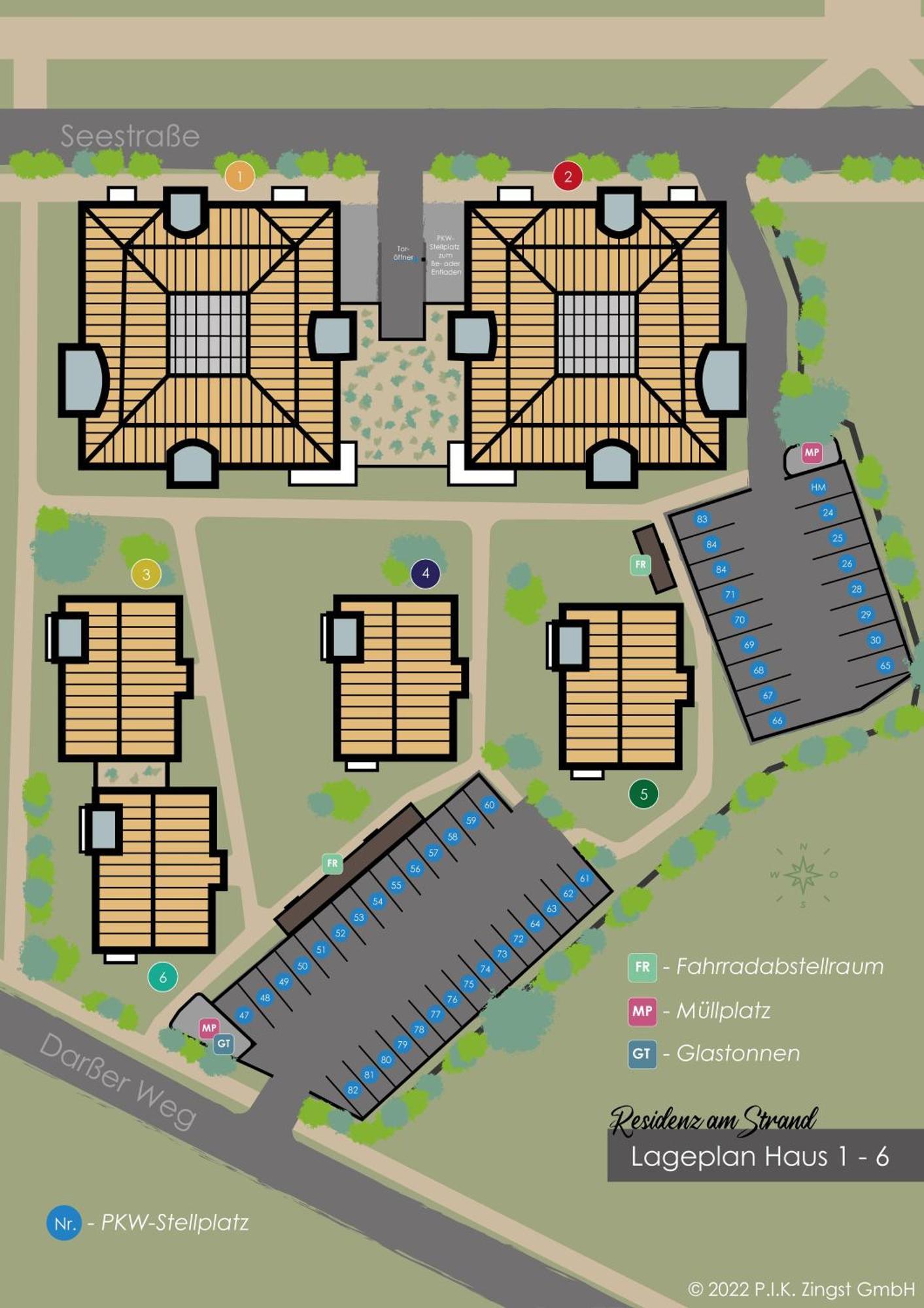 Residenz Am Strand Wohnung 2-28 Zingst Luaran gambar
